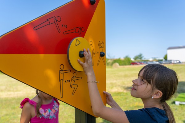 Exercise panel J5912® playgrounds acti’fun acti’ninja image photo