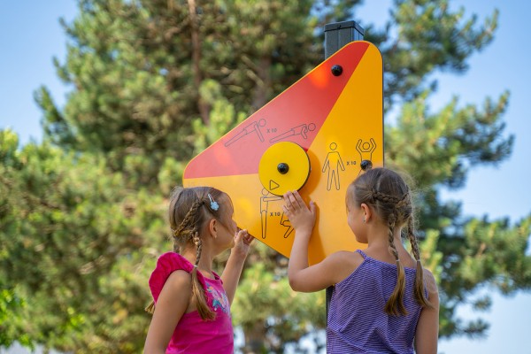 Exercise panel J5912® playgrounds acti’fun acti’ninja image photo