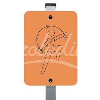 J3734 - Warm-up Signpost