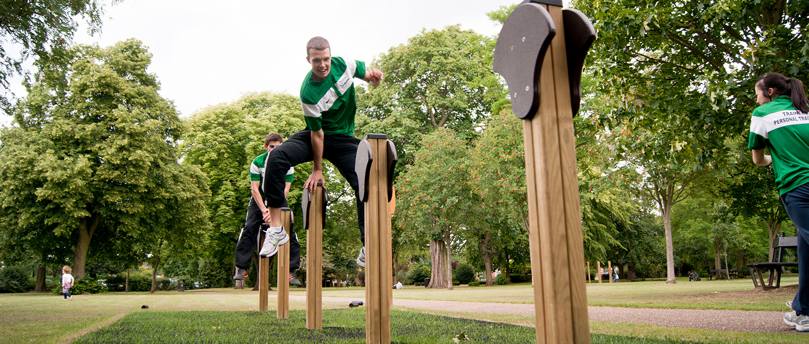 Outdoor Fitness Trails of London > trim trails